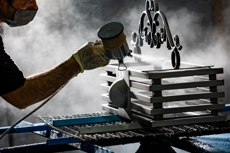 宏中廣告 招牌噴漆上色